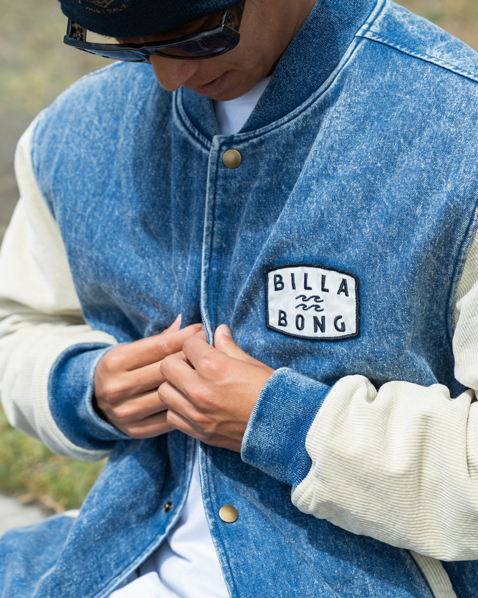 OUTLET】BILLABONG メンズ DENIM STADIUM ジャケット IND 【2024年秋冬