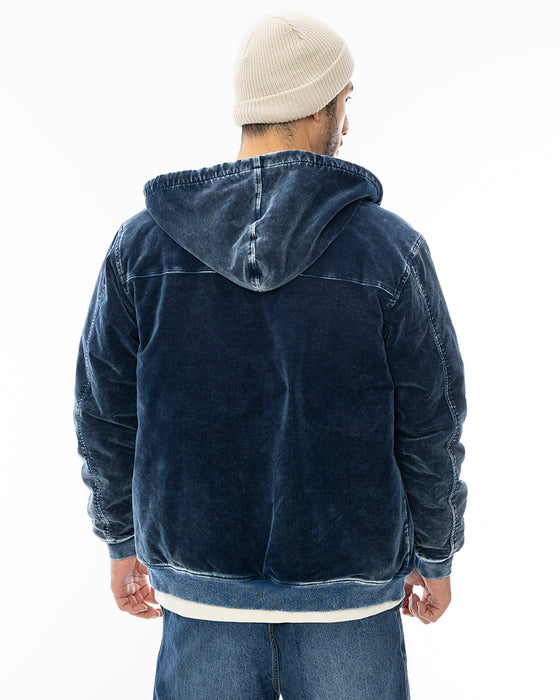 BILLABONG メンズ INDIGO VELOUR ジャケット IND 【2024年秋冬モデル】 XL / IND