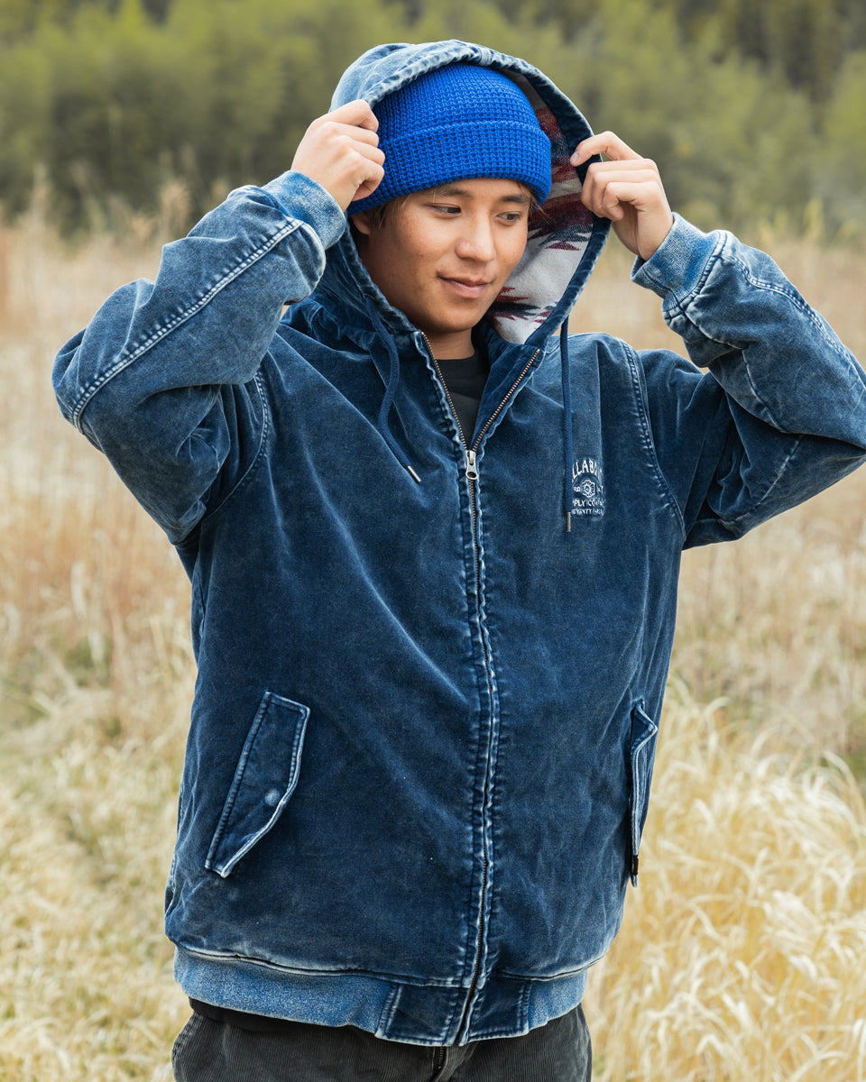 OUTLET】BILLABONG メンズ INDIGO VELOUR ジャケット IND 【2024年秋冬