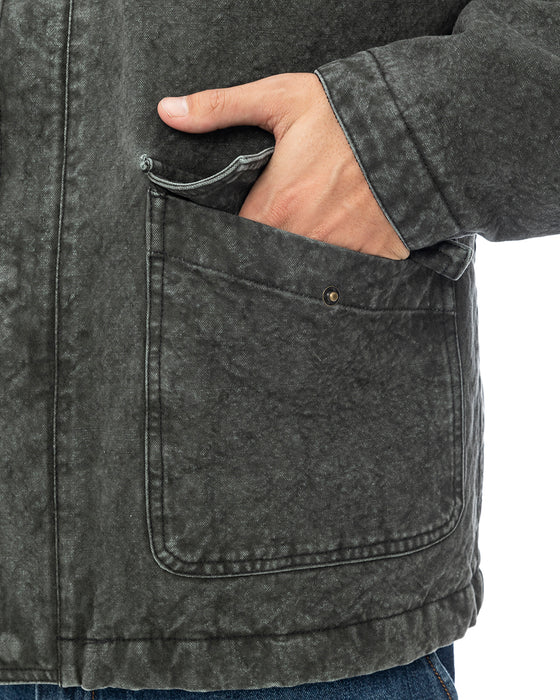 BILLABONG メンズ HEAVY CANVAS ジャケット BLK 【2024年秋冬モデル】 XL / BLK