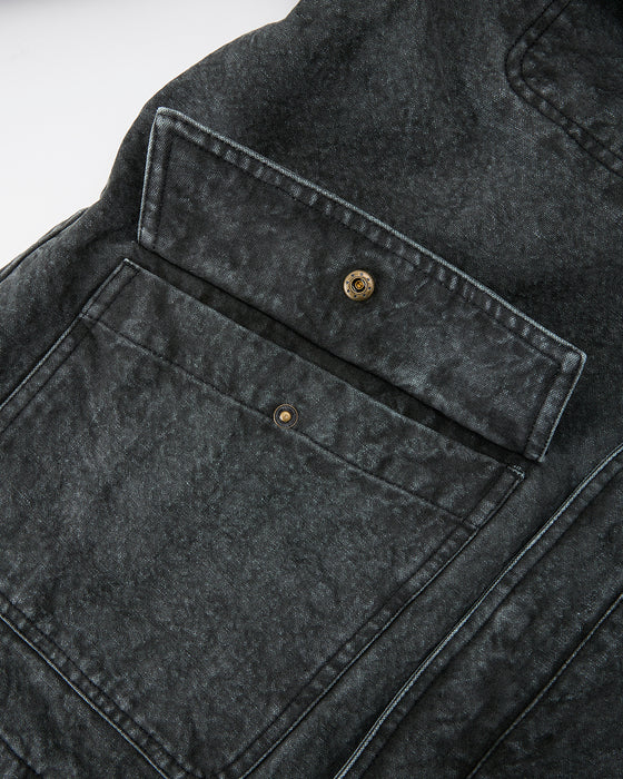 BILLABONG メンズ HEAVY CANVAS ジャケット BLK 【2024年秋冬モデル】 XL / BLK