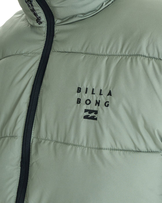 BILLABONG メンズ Y2K PUFF JK ジャケット MIL 【2024年秋冬モデル】 XL / MIL