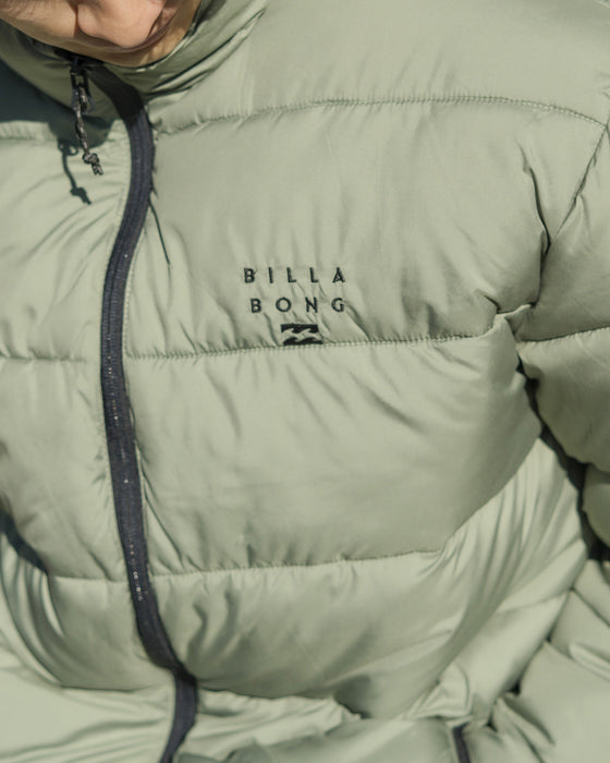 【OUTLET】BILLABONG メンズ Y2K PUFF JK ジャケット MIL 【2024年秋冬モデル】