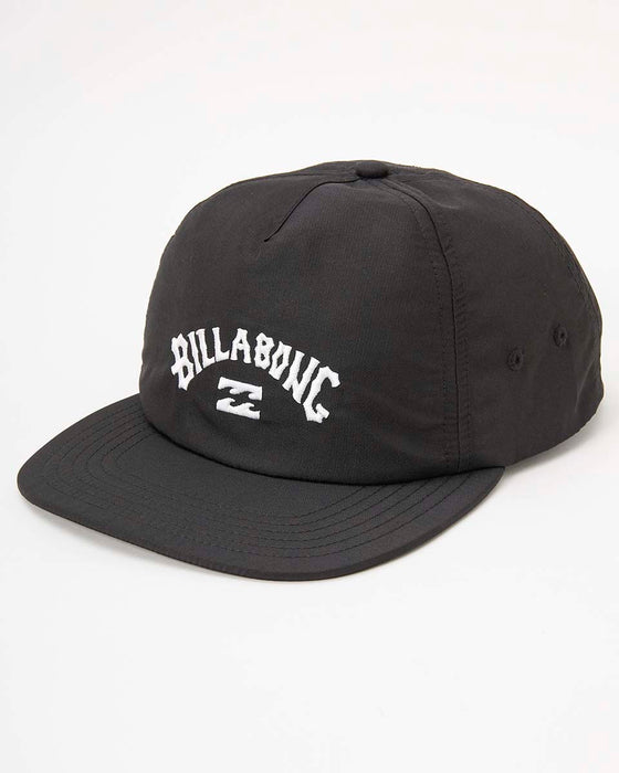 BILLABONG メンズ ARCH TEAM SNAPBACK キャップ BLK 【2024年秋冬モデル】