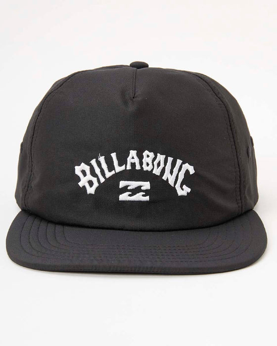 BILLABONG メンズ ARCH TEAM SNAPBACK キャップ BLK 【2024年秋冬モデル】