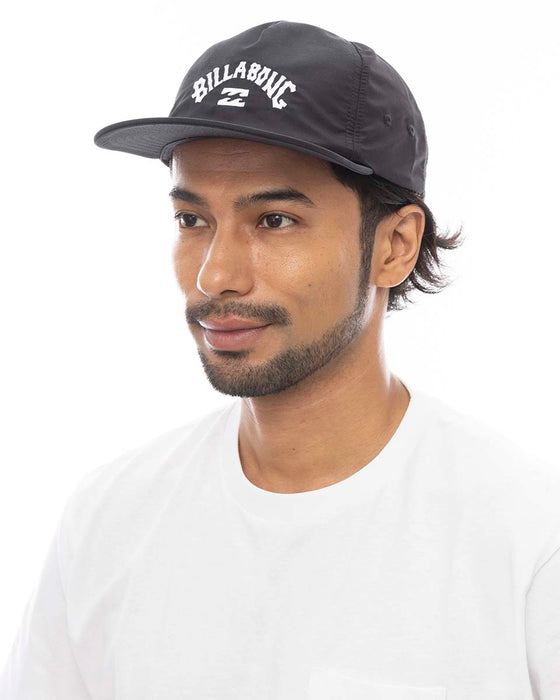 BILLABONG メンズ ARCH TEAM SNAPBACK キャップ BLK 【2024年秋冬モデル】