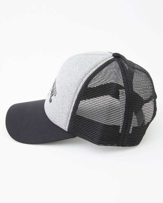 BILLABONG メンズ PODIUM TRUCKER キャップ GRH 【2024年秋冬モデル】 F / GRH