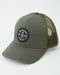 BILLABONG メンズ WALLED TRUCKER キャップ MIL 【2024年秋冬モデル】 F / MIL
