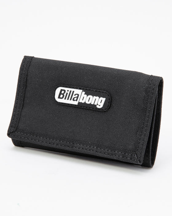 【OUTLET】BILLABONG メンズ ATOM WALLET ウォレット BLK 【2024年秋冬モデル】