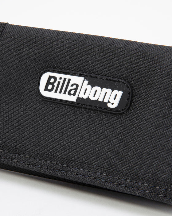 【OUTLET】BILLABONG メンズ ATOM WALLET ウォレット BLK 【2024年秋冬モデル】
