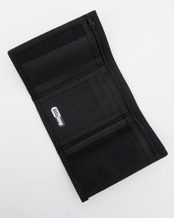 【OUTLET】BILLABONG メンズ ATOM WALLET ウォレット BLK 【2024年秋冬モデル】