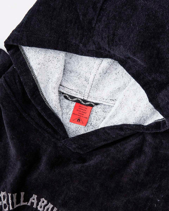 【OUTLET】BILLABONG メンズ ポンチョ BLK 【2024年秋冬モデル】