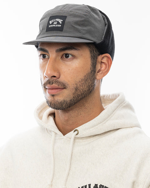 OUTLET】BILLABONG メンズ TRAPPER CAP キャップ BLK 【2024年秋冬モデル】