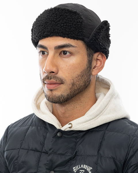 OUTLET】BILLABONG メンズ TRAPPER キャップ BLK 【2024年秋冬モデル】