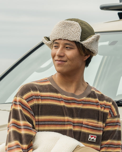 OUTLET】BILLABONG メンズ TRAPPER キャップ MIL 【2024年秋冬モデル】