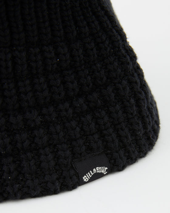 BILLABONG メンズ KNIT HAT ハット BKW 【2024年秋冬モデル】 F / BKW