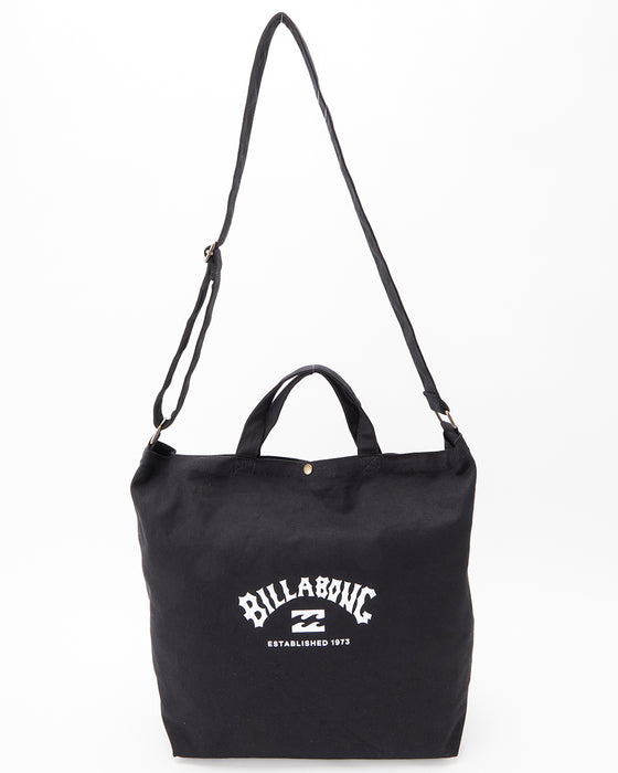 BILLABONG メンズ SHOULDER TOTE BAG バッグ BLK 【2024年秋冬モデル】 F / BLK