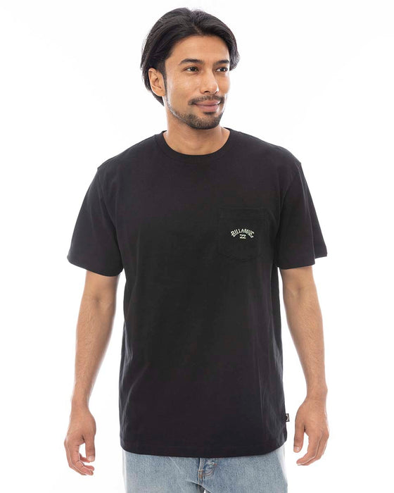 【SALE】【直営店限定】BILLABONG メンズ R STYLE Ｔシャツ BLK 【2024年秋冬モデル】