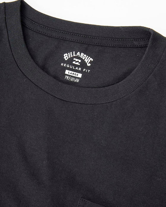 【SALE】【直営店限定】BILLABONG メンズ R STYLE Ｔシャツ BLK 【2024年秋冬モデル】