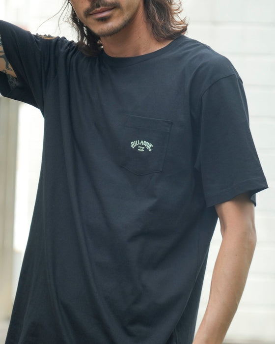 【SALE】【直営店限定】BILLABONG メンズ R STYLE Ｔシャツ BLK 【2024年秋冬モデル】