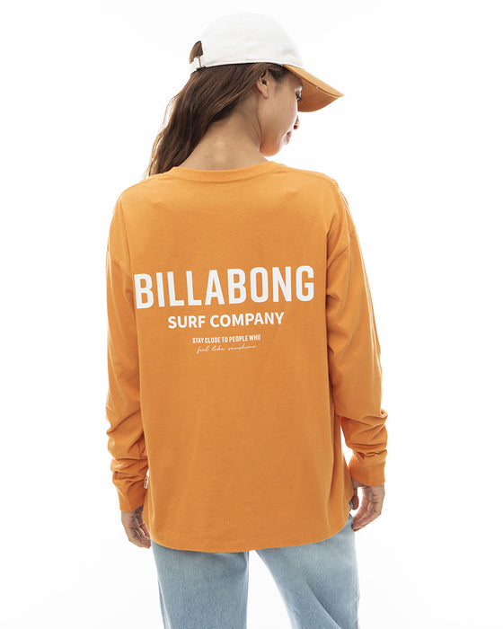 【SALE】【直営店限定】BILLABONG レディース Logo LS TEE ロンT 【2024年春夏モデル】 M / NNE0