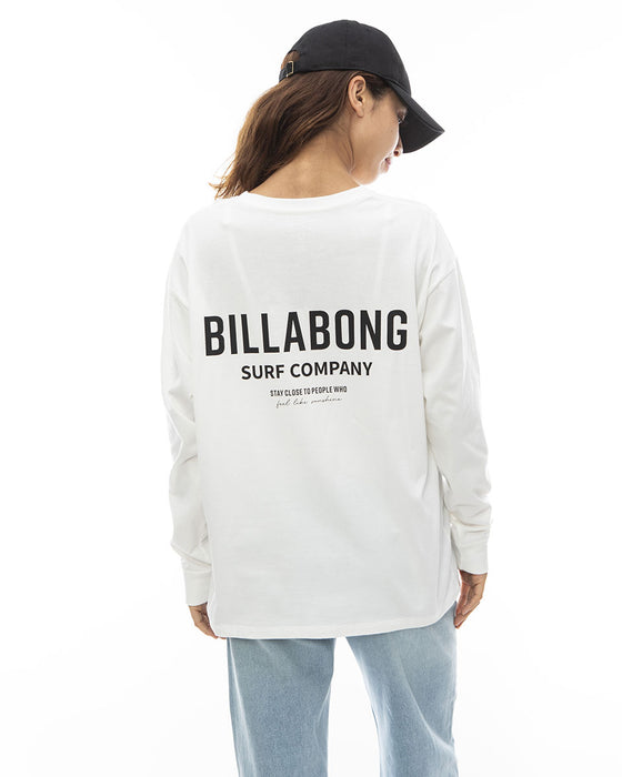 SALE】【直営店限定】BILLABONG レディース LOGO LS TEE ロンT 【2024年春夏モデル】 - BILLABONG WOMENS  ｜Boardriders Japan