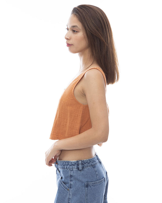 【OUTLET】【直営店限定】BILLABONG レディース OPEN SKIES TOP 半袖シャツ 【2024年春夏モデル】