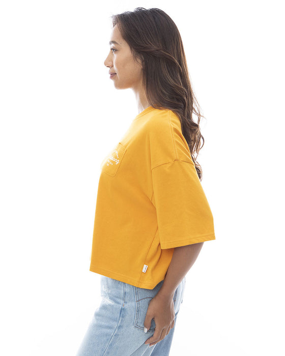 【OUTLET】BILLABONG レディース 【Shino's Favorite Items】 ARCH LOGO CROPPED TEE クロップドＴシャツ 【2024年春夏モデル】