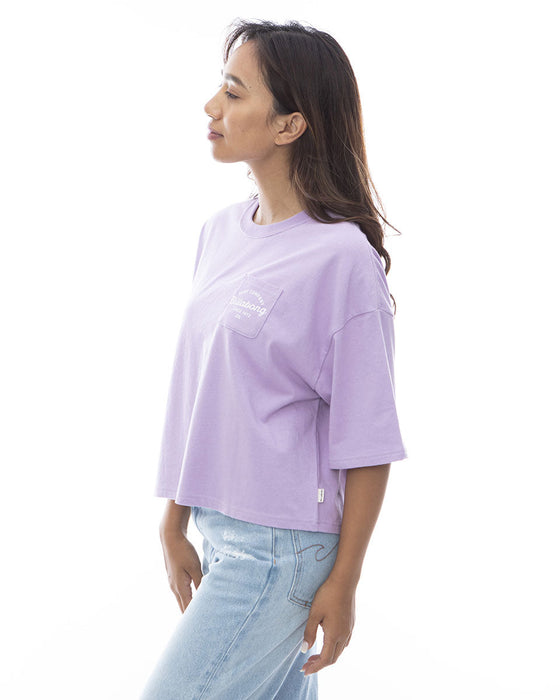 【OUTLET】BILLABONG レディース 【Shino's Favorite Items】 ARCH LOGO CROPPED TEE クロップドＴシャツ 【2024年春夏モデル】