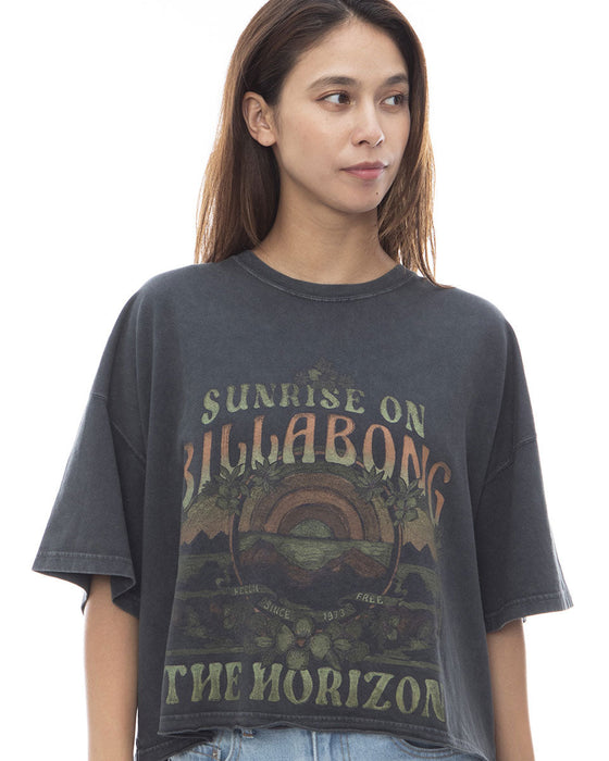 【OUTLET】BILLABONG レディース GRAPHIC CROPPED TEE クロップドＴシャツ 【2024年春夏モデル】