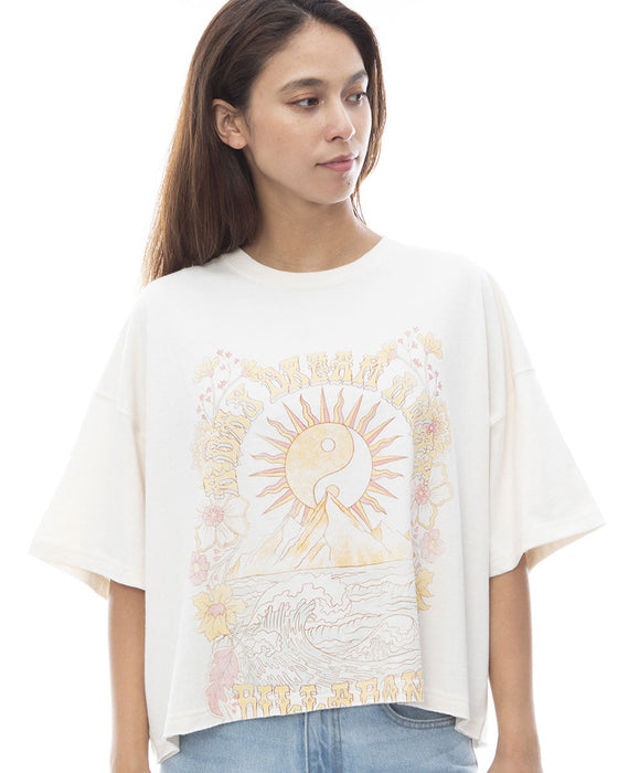 【OUTLET】BILLABONG レディース GRAPHIC CROPPED TEE クロップドＴシャツ 【2024年春夏モデル】