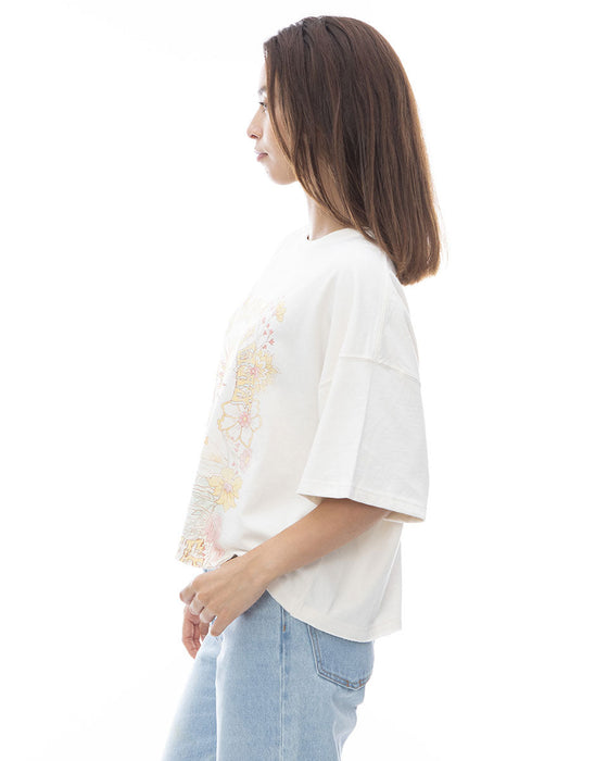 【OUTLET】BILLABONG レディース GRAPHIC CROPPED TEE クロップドＴシャツ 【2024年春夏モデル】