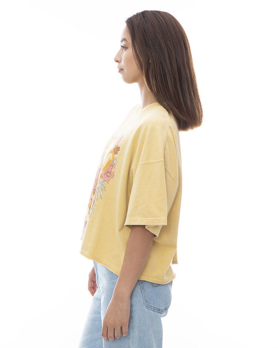 【OUTLET】BILLABONG レディース GRAPHIC CROPPED TEE クロップドＴシャツ 【2024年春夏モデル】