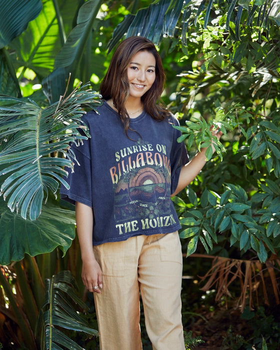 【OUTLET】BILLABONG レディース GRAPHIC CROPPED TEE クロップドＴシャツ 【2024年春夏モデル】