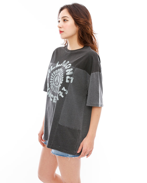 【OUTLET】BILLABONG レディース PEACE OUT LOOSE TEE Ｔシャツ 【2024年春夏モデル】