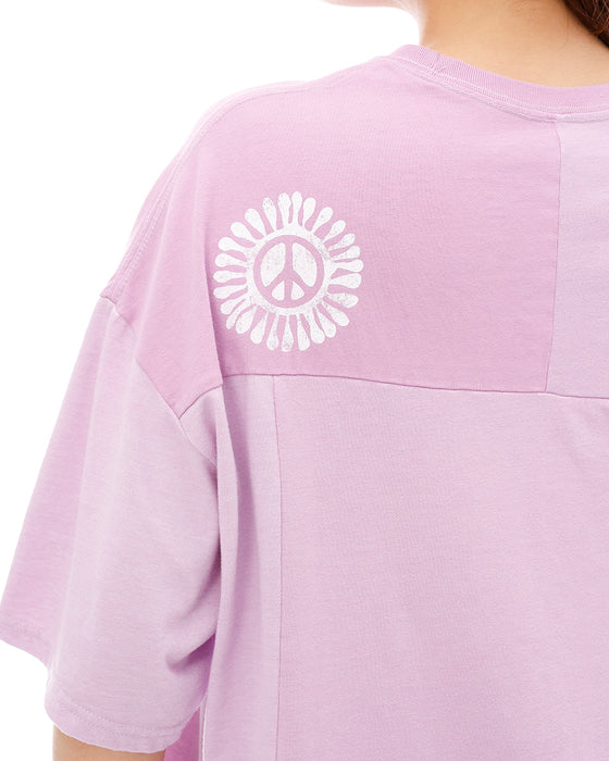 【OUTLET】BILLABONG レディース PEACE OUT LOOSE TEE Ｔシャツ 【2024年春夏モデル】