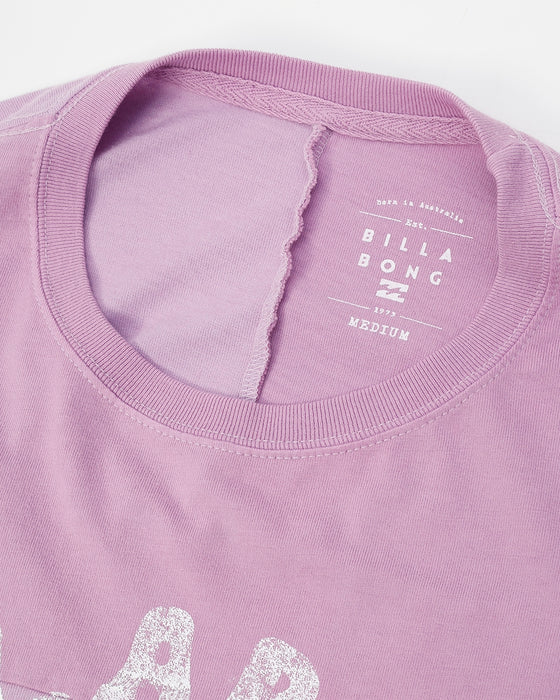 【OUTLET】BILLABONG レディース PEACE OUT LOOSE TEE Ｔシャツ 【2024年春夏モデル】