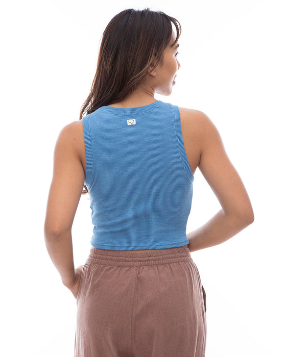 【OUTLET】BILLABONG レディース LOGO EMB BABY FIT TANK タンクトップ 【2024年春夏モデル】