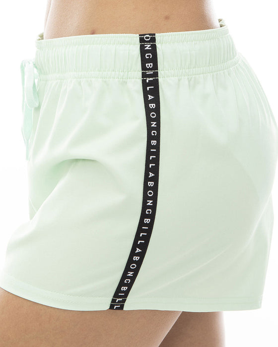 【OUTLET】BILLABONG レディース SIDE LOGO TAPE SHORT BOARDSHORTS ボードショーツ/サーフトランクス  【2024年春夏モデル】