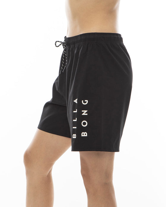 【OUTLET】BILLABONG レディース MIDDLE BOARDSHORTS ボードショーツ/サーフトランクス BLK 【2024年春夏モデル】