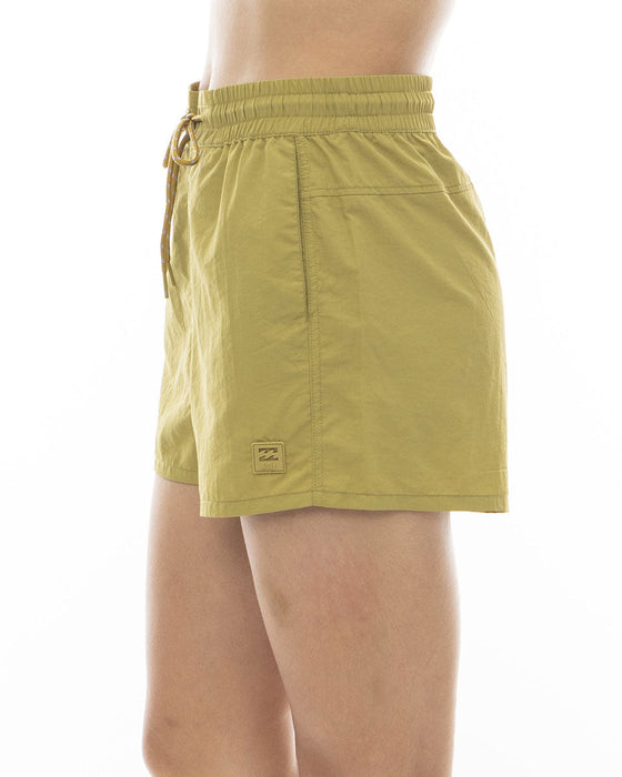 【OUTLET】BILLABONG レディース 【A/Div.】 ADIV BAGGIES SOLID SHORTS ボードショーツ/サーフトランクス BLK 【2024年春夏モデル】