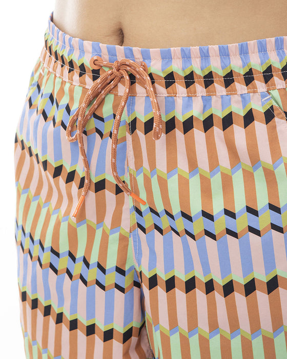 【OUTLET】BILLABONG レディース 【A/Div.】 ADIV BAGGIES PRINTED MIDDLE SHORTS ボードショーツ/サーフトランクス  【2024年春夏モデル】