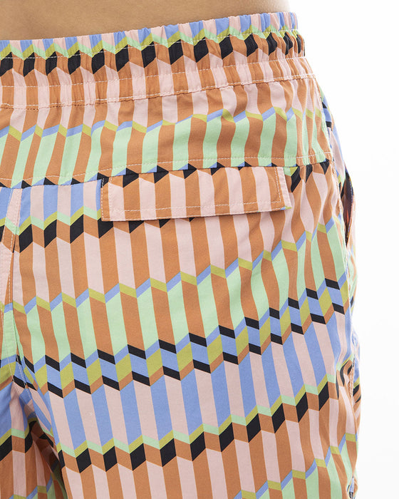 【OUTLET】BILLABONG レディース 【A/Div.】 ADIV BAGGIES PRINTED MIDDLE SHORTS ボードショーツ/サーフトランクス  【2024年春夏モデル】
