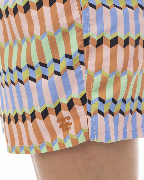【OUTLET】BILLABONG レディース 【A/Div.】 ADIV BAGGIES PRINTED MIDDLE SHORTS ボードショーツ/サーフトランクス  【2024年春夏モデル】