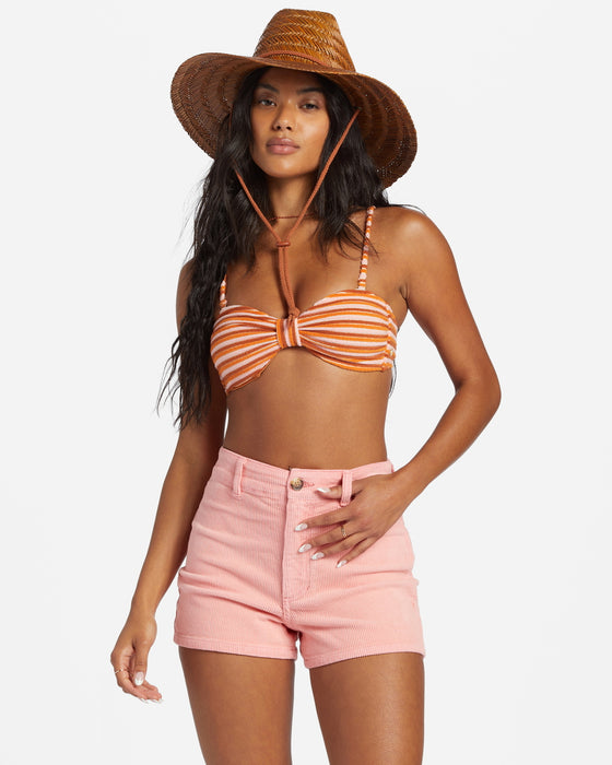 【OUTLET】BILLABONG レディース FREE FALL SHORT CORD ウォークパンツ/ショートパンツ 【2024年春夏モデル】