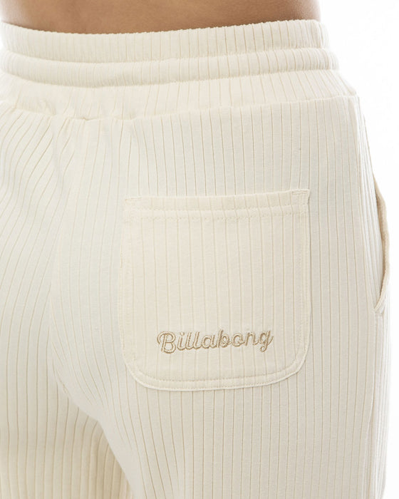 【OUTLET】BILLABONG レディース 【CHILLWEAR】 RIB LONG PANTS ロングパンツ 【2024年春夏モデル】