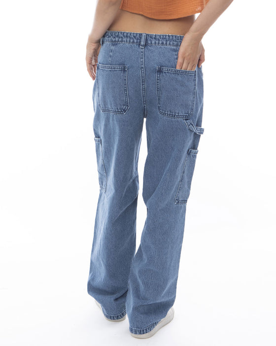 【OUTLET】【直営店限定】BILLABONG レディース LEIA DENIM PANT ロングパンツ 【2024年春夏モデル】