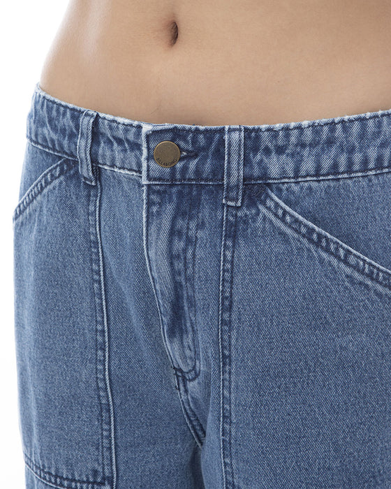 【OUTLET】【直営店限定】BILLABONG レディース LEIA DENIM PANT ロングパンツ 【2024年春夏モデル】