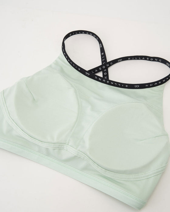 【OUTLET】BILLABONG レディース LOGO TAPE HIGH NECK BIKINI ハイネックビキニ GBW0 【2024年春夏モデル】