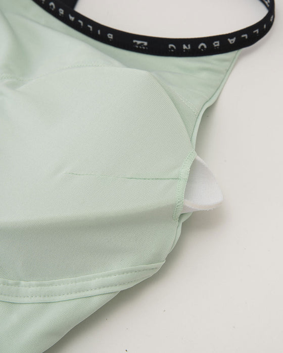 【OUTLET】BILLABONG レディース LOGO TAPE HIGH NECK BIKINI ハイネックビキニ GBW0 【2024年春夏モデル】